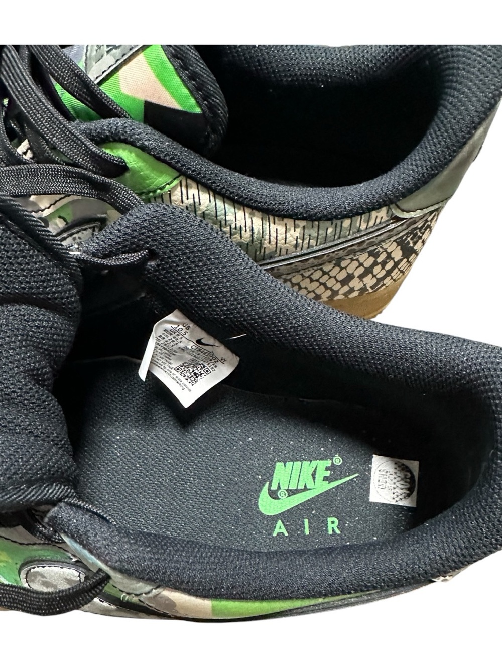 Nike Air Force 1 Low City of Dreams Men’s Size 10.5 Custom CT8441-002 preowned - Picture 6 of 7